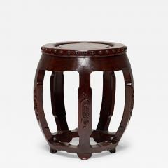 Hardwood Drum Stool - 4291358