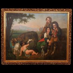 Harmony in Highland Hues A 19th Century Scottish Family Serenade - 3880809