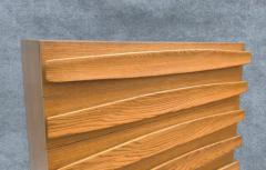 Harold Schwartz Romweber Harold Schwartz Romweber Oak 8 Drawer Tall Chest Sculptural Architectural 50s - 3219357