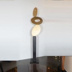 Harold Sclar Mid Century Modern Open Form Gilded Steel Abstract Sculpture by Harold Sclar - 1613086