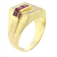 Haroldo Burle Marx BURLE MARX RING RUBY AND DIAMOND - 2621902