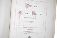 Harriet Beecher Stowe 1 Volume Harriet Beecher Stowe Women in Sacred History  - 3355022