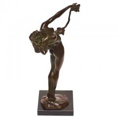 Harriet Whitney Frishmuth Harriet Frishmuth 1923 Bronze Of The Vine - 3164945