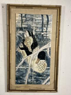 Harris Strong MID CENTURY MALLARD DUCK CERAMIC TILE ART BY HARRIS G STRONG - 4140630