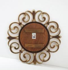 Harrison Gil Intricately Carved Wood Mirror - 2862653