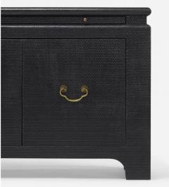 Harrison Van Horn Commodes Lacquered Wood Brass USA 1980s - 4782946