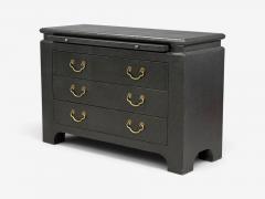 Harrison Van Horn Commodes Lacquered Wood Brass USA 1980s - 4782950
