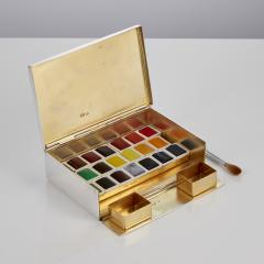 Harry Atkin Antique Silver Artist s Travel Paint Box by Harry Atkin Sheffield 1892 - 3394047