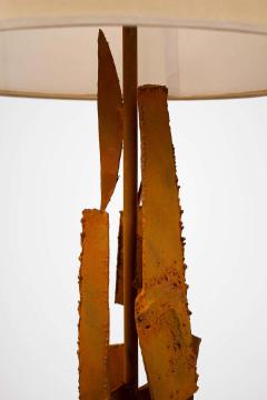 Harry Balmer Harry Balmer Abstract Sculpture Lamps in Oxidized Corten Steel for Laurel 1960s - 1695309