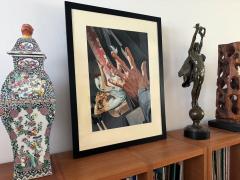 Harry Barton Sexy Blond Falls from Window Noir Pulp Art - 4418508