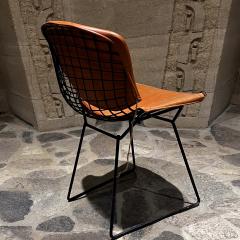 Harry Bertoia 1970s Harry Bertoia for Knoll Black Wire Side Chair - 3318378