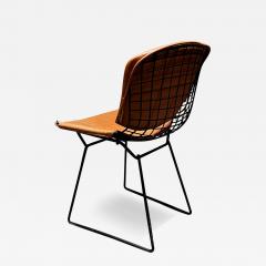 Harry Bertoia 1970s Harry Bertoia for Knoll Black Wire Side Chair - 3323064