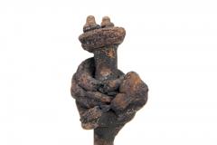 Harry Bertoia Harry Bertoia Melt Pressed Bronze Figural Sculpture 1970s - 2900534