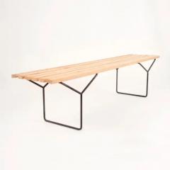 Harry Bertoia Harry Bertoia Midcentury Slat Bench by for Knoll International USA 1960s - 4052391