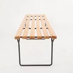 Harry Bertoia Harry Bertoia Midcentury Slat Bench by for Knoll International USA 1960s - 4052394