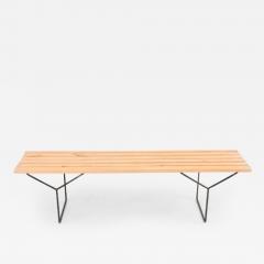 Harry Bertoia Harry Bertoia Midcentury Slat Bench by for Knoll International USA 1960s - 4056580
