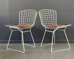 Harry Bertoia Harry Bertoia Wire Chairs for Knoll 1980s Vintage Mid Century w Original Pads - 2537330