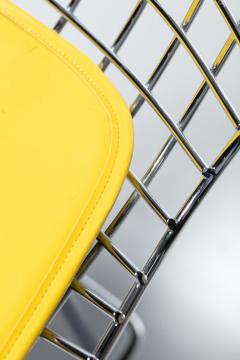 Harry Bertoia Harry Bertoia for Knoll Bar Stools in Custom Italian Parker Hotel Style Cushions - 2134818