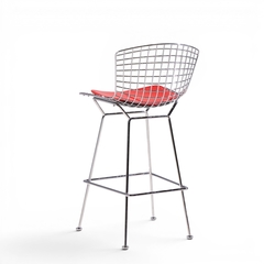 Harry Bertoia Harry Bertoia for Knoll Mid Century Chrome Bar Stools Set of 10 - 4699120