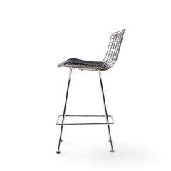 Harry Bertoia Harry Bertoia for Knoll Mid Century Chrome Bar Stools Set of 4 - 4722549
