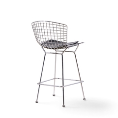 Harry Bertoia Harry Bertoia for Knoll Mid Century Chrome Bar Stools Set of 4 - 4722553