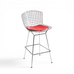 Harry Bertoia Harry Bertoia for Knoll Mid Century Chrome Bar Stools Set of 6 - 4699206