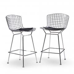 Harry Bertoia Harry Bertoia for Knoll Mid Century Chrome Counter Stools Set of 4 - 4521769