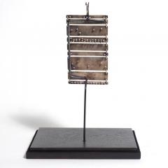 Harry Bertoia Important Harry Bertoia Silver Ebony and Coral Pendant USA circa 1950 - 342698