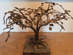Harry Bertoia MODERNIST AND BRUTALIST BRONZE COPPER AND BRASS TREE SCULPTURE - 1073952