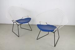 Harry Bertoia Pair of Early Harry Bertoia Two Tone Diamond Chairs for Knoll - 294291