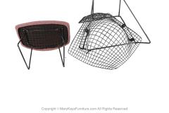 Harry Bertoia Vintage Harry Bertoia for Knoll Bird Lounge Chair with Ottoman - 3021272