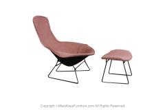 Harry Bertoia Vintage Harry Bertoia for Knoll Bird Lounge Chair with Ottoman - 3021285