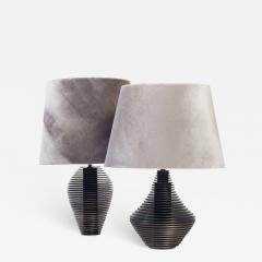 Harry Clark Pair of Disk Table Lamps by Harry Clark - 626602