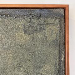 Harry Irving Gates Harry Irving Gates Abstract Mixed Media Sculpted Painting 1962 Red Furnace  - 4364203