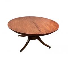 Harry Morse Meyers Regency Style Walnut Extension Dining Table with 3 Leaves Table Pads - 3155383