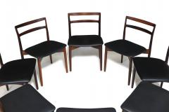Harry Ostergaard Harry Ostergaard Danish Rosewood Dining Chairs Set of Eight 8  - 4271013