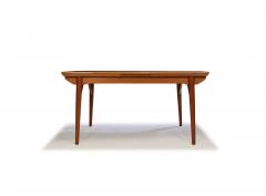 Harry Ostergaard Harry stergaard Danish Teak Draw Leaf Extension Dining Table circa 1960 - 4803121