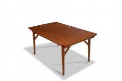 Harry Ostergaard Harry stergaard Danish Teak Draw Leaf Extension Dining Table circa 1960 - 4803123