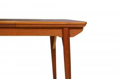 Harry Ostergaard Harry stergaard Danish Teak Draw Leaf Extension Dining Table circa 1960 - 4803124