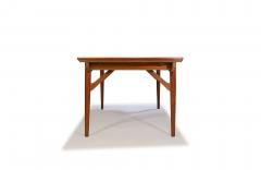 Harry Ostergaard Harry stergaard Danish Teak Draw Leaf Extension Dining Table circa 1960 - 4803129