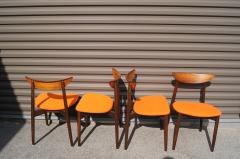 Harry Ostergaard Set of Four Rosewood Dining Chairs by Harry stergaard - 1607371