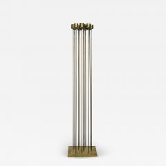 Harry Val Bertoia Large Bertoia Studios 12 Rod Time Change Through Sound B 2348 Brass Sculpture - 2473038