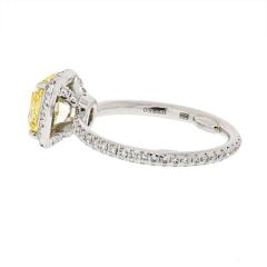 Harry Winston HARRY WINSTON 1 61 CARAT RADIANT CUT DIAMOND FANCY YELLOW - 2293891