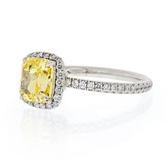 Harry Winston HARRY WINSTON 1 61 CARAT RADIANT CUT DIAMOND FANCY YELLOW - 2293892