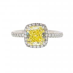 Harry Winston HARRY WINSTON 1 61 CARAT RADIANT CUT DIAMOND FANCY YELLOW - 2294870