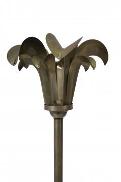 Hart Associates Brass Palm Frond Floor Lamps Hart Associates 1980 - 1621002