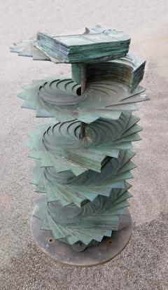 Harvey Bott Patinated Silicon Bronze Fountain Sculpture by Texas Artist Harvey J Bott - 1190919