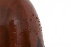 Harvey Bouterse Ceramic Collectible Design Primitive Vase With Rope Detail by Harvey Bouterse - 868690