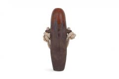 Harvey Bouterse Ceramic Collectible Design Primitive Vase With Rope Detail by Harvey Bouterse - 868694