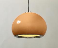Harvey Guzzini Harvey Guzzini Caramel Brown Space Age Pendant Chandelier Italy circa 1970 - 4420756